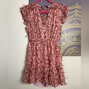 ZARA Flirty Floral Mini Dress